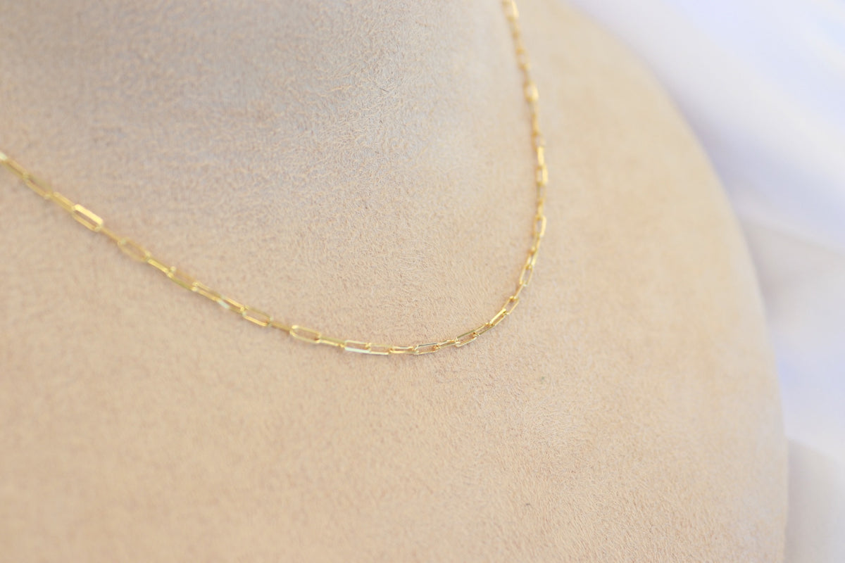 Chain and Initial Bracelet