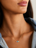 Petite mosaic necklace