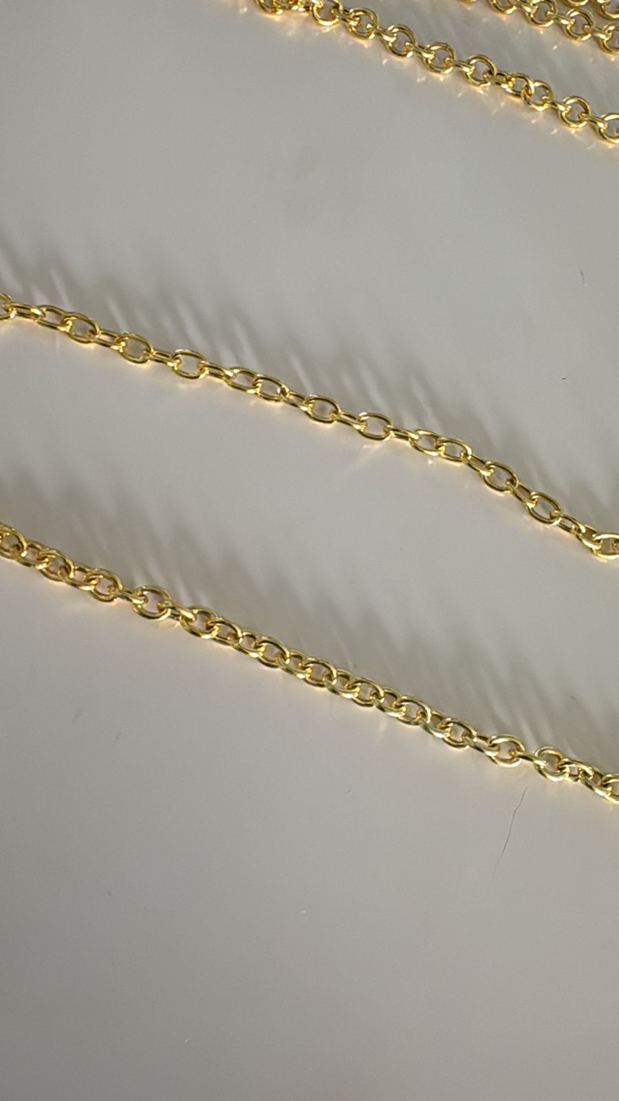 Chain and Initial Necklace