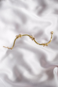 Bow Bracelet — Gold Vermeil